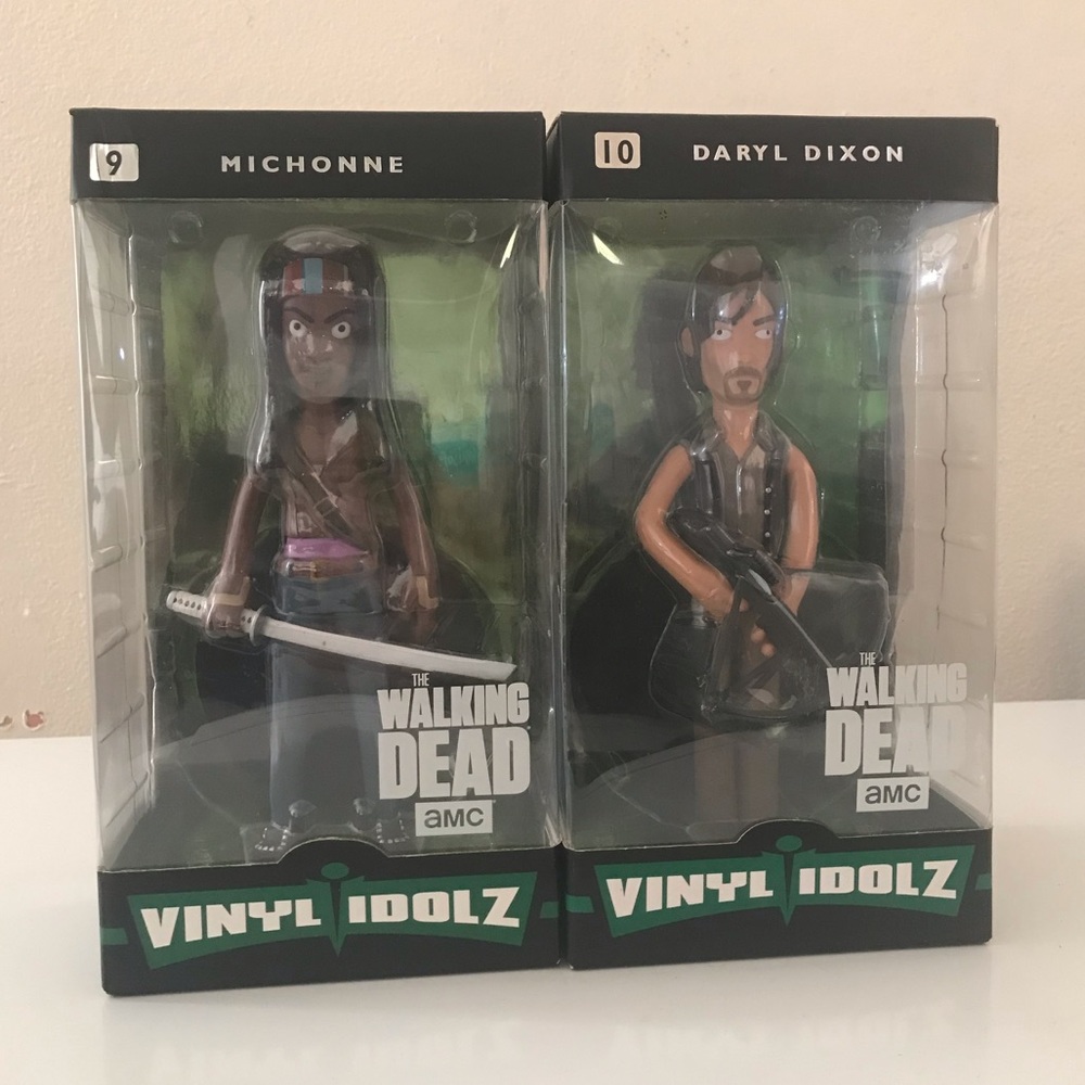 The Walking Dead Vinyl Idolz figure set (9-10)